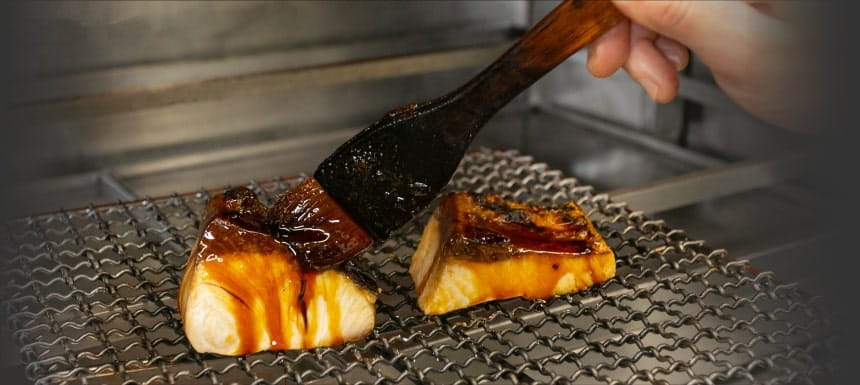 はまちを焼いている